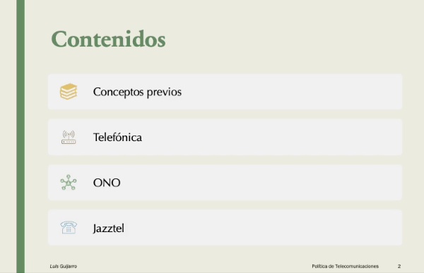 Presentaci�n (Operadores - An�lisis financiero)