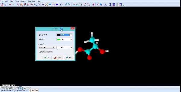 ChemSketch. Nomenclatura, representaciones 3D y exportación a otras aplicaciones
