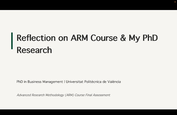 ARM presentation