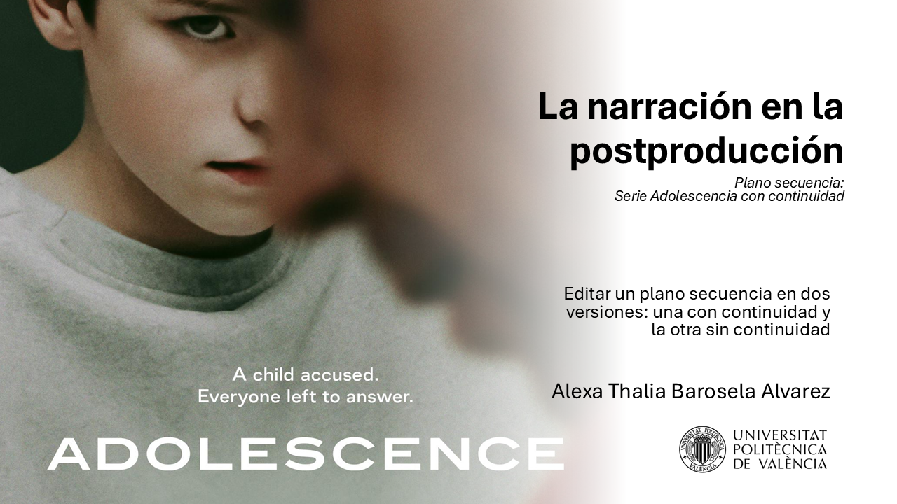 Plano secuencia con continuidad: Adolescencia