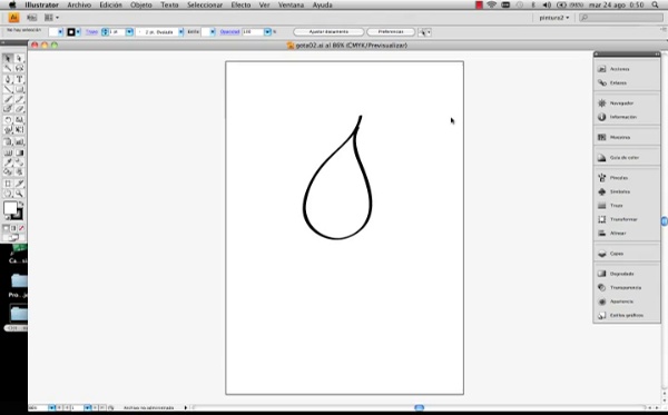 Adobe Illustrator herramientas malla-deformar parte1