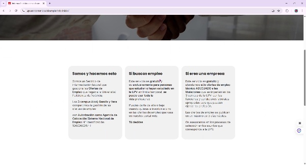 OFERTAS DE EMPLEO SIE UPV