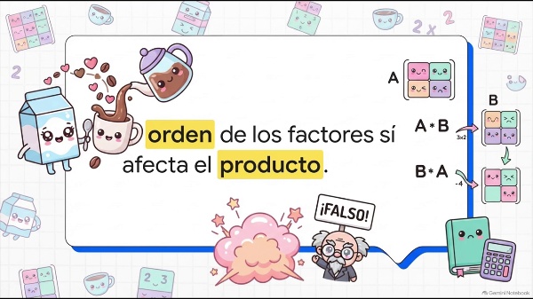 Propiedades del producto de matrices