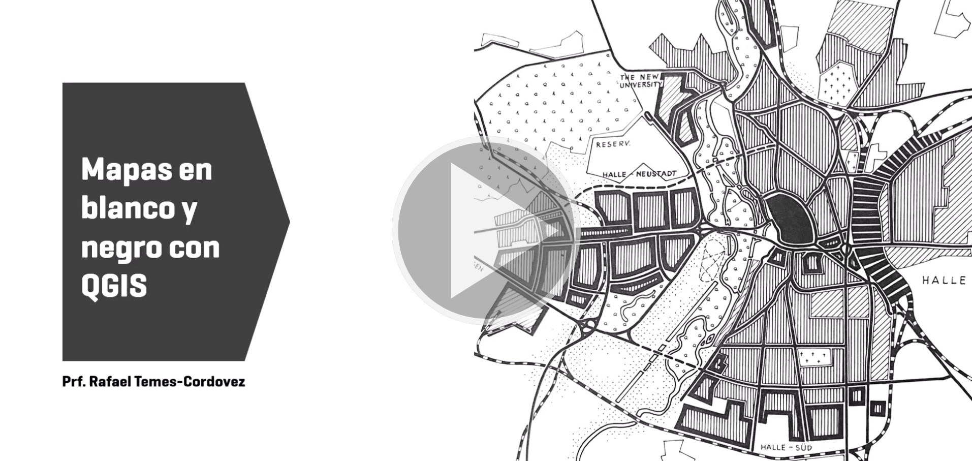 Mapas en blanco y negro con Qgis