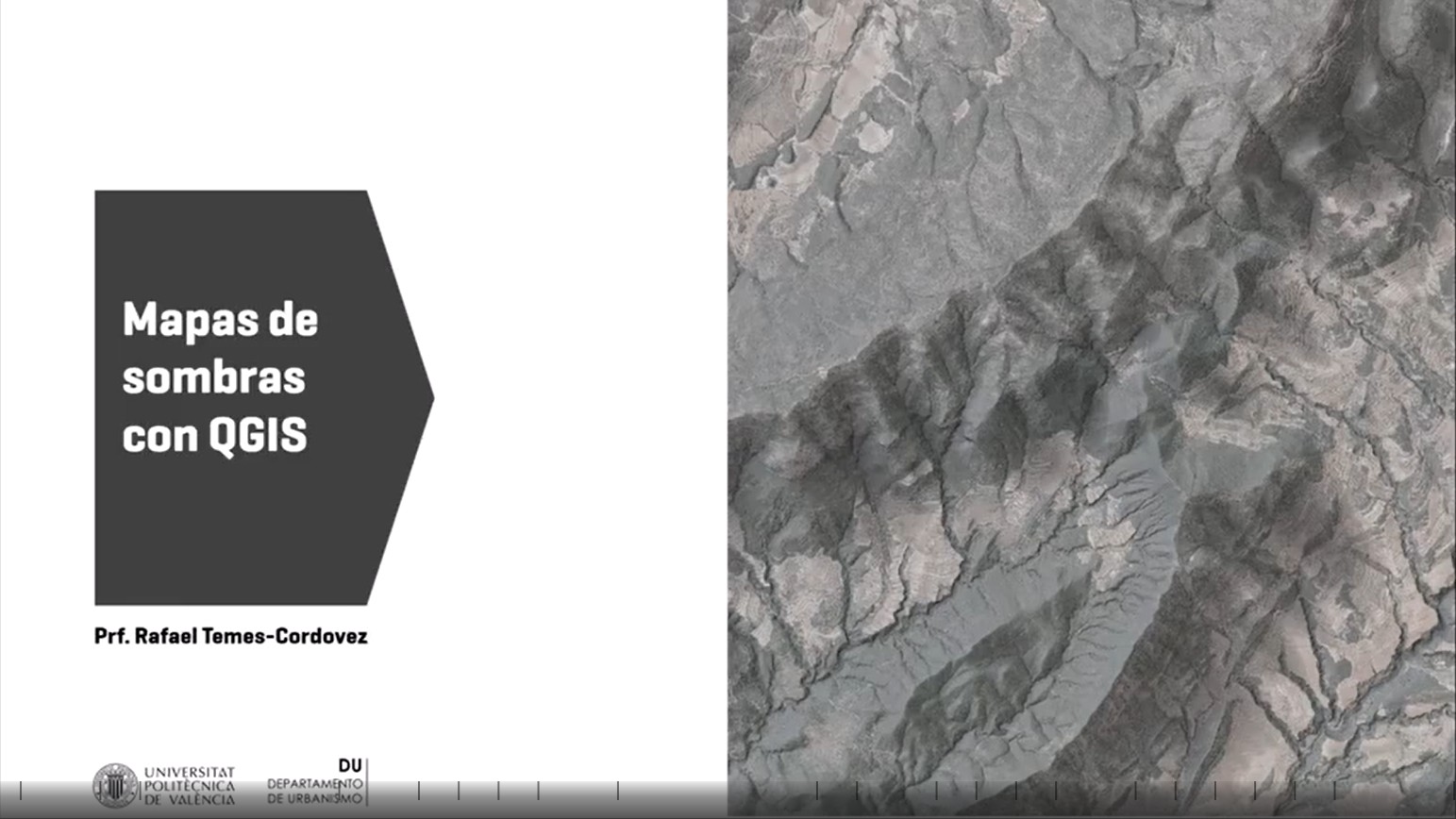 Mapa de sombras con Qgis