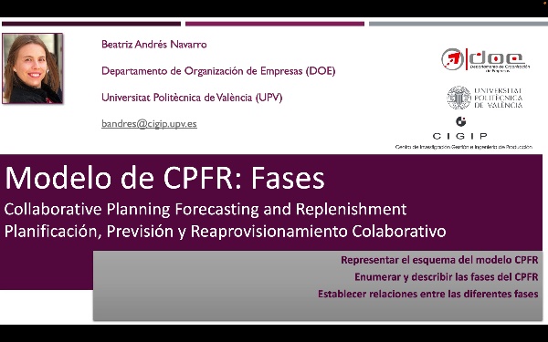 CPFR FASES