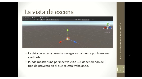 Unity: Interfaz de Unity