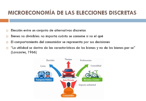 Teor�a de la Utilidad Aleatoria