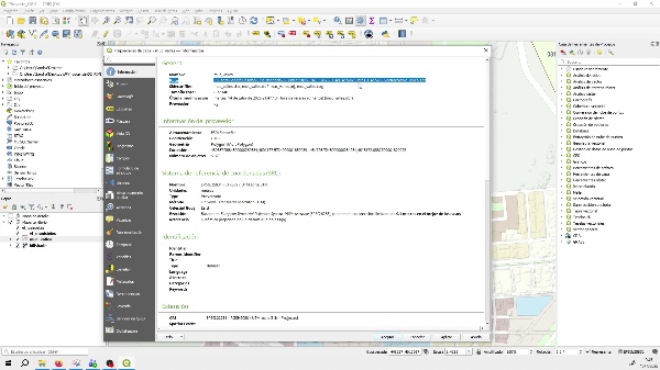 Gesti�n de la informaci�n en proyectos QGIS