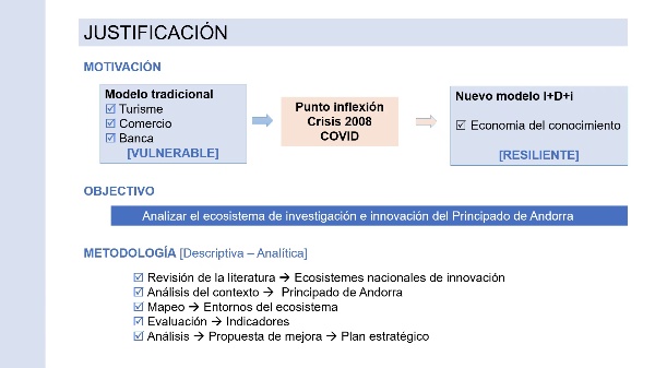 Ecosistema de investigaci�n e innovaci�n del Principado de Andorra_M_Ce�a_Cosials