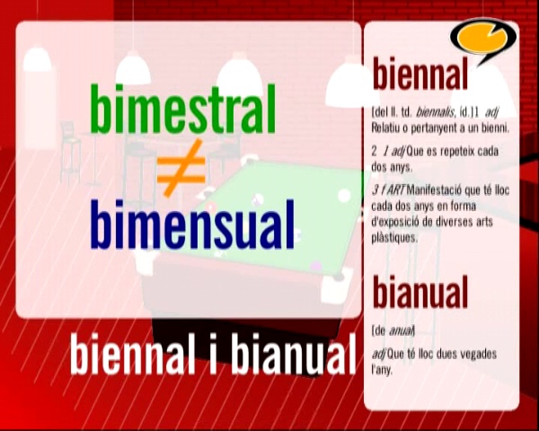 Biennal, bianual