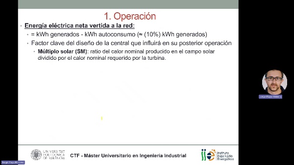 CTF - Centrales termosolares - Tema 5 Operacion y mantenimiento