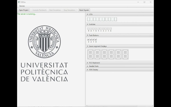 Simulacion Interactiva DE1SoC