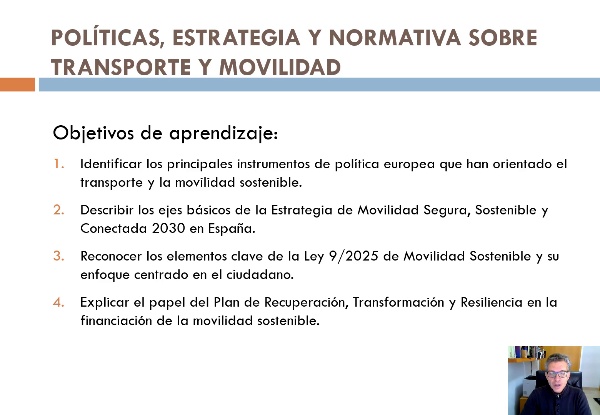 Pol�ticas, estrategia y normativa sobre transporte y movilidad