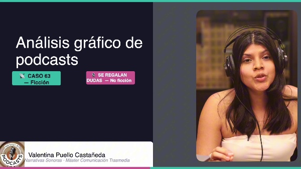 An�lisis gr�fico de podcast