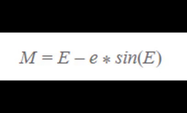 Resolución numérica de la ecuación de Kepler