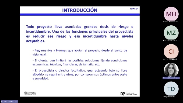 Tema 14 Legislacion en proyectos