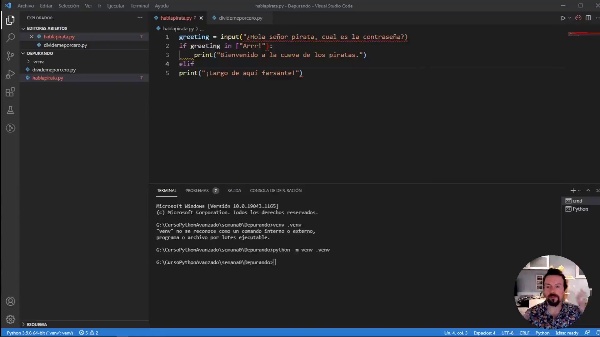 Python Avanzado 0.8 Depuracin de python en VSCode