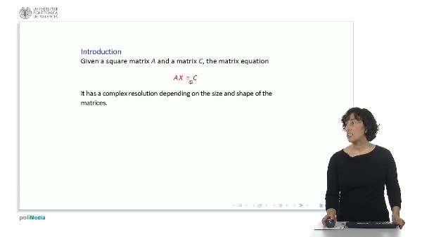 Regular matrices
