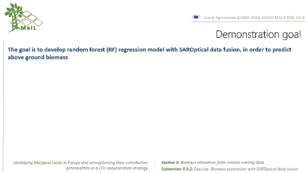 MaiL MOOC | Biomass estimation with SAROptical data fusion (tts: en)