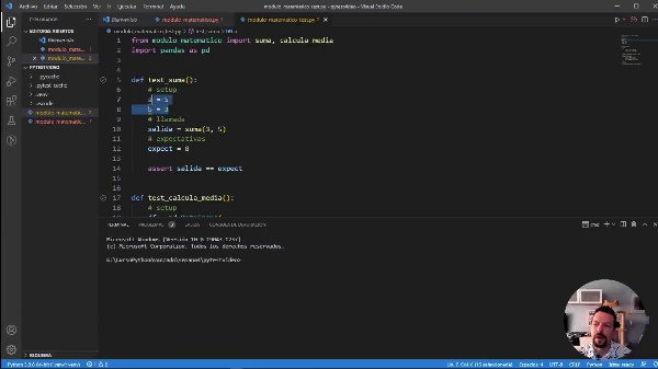 Python Avanzado 3.2 Pytest 2 (Fixtures)
