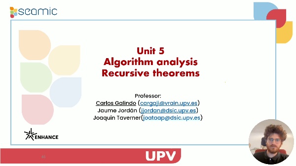 Recursive Algorithm Analysis: Master Theorems