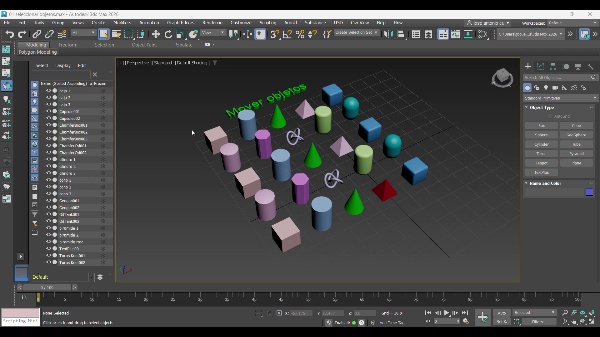 03 Leccion Seleccionar objetos en 3DS Max