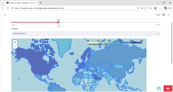 Visualizaci�n de datos - P�gina web para la visualizaci�n de datos geogr�ficos y socioecon�micos