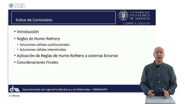 Solubilidad total en estado s�lido. Reglas de Hume-Rothery - EDITADO