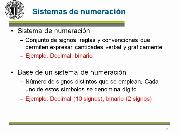 Sistemas de numeración