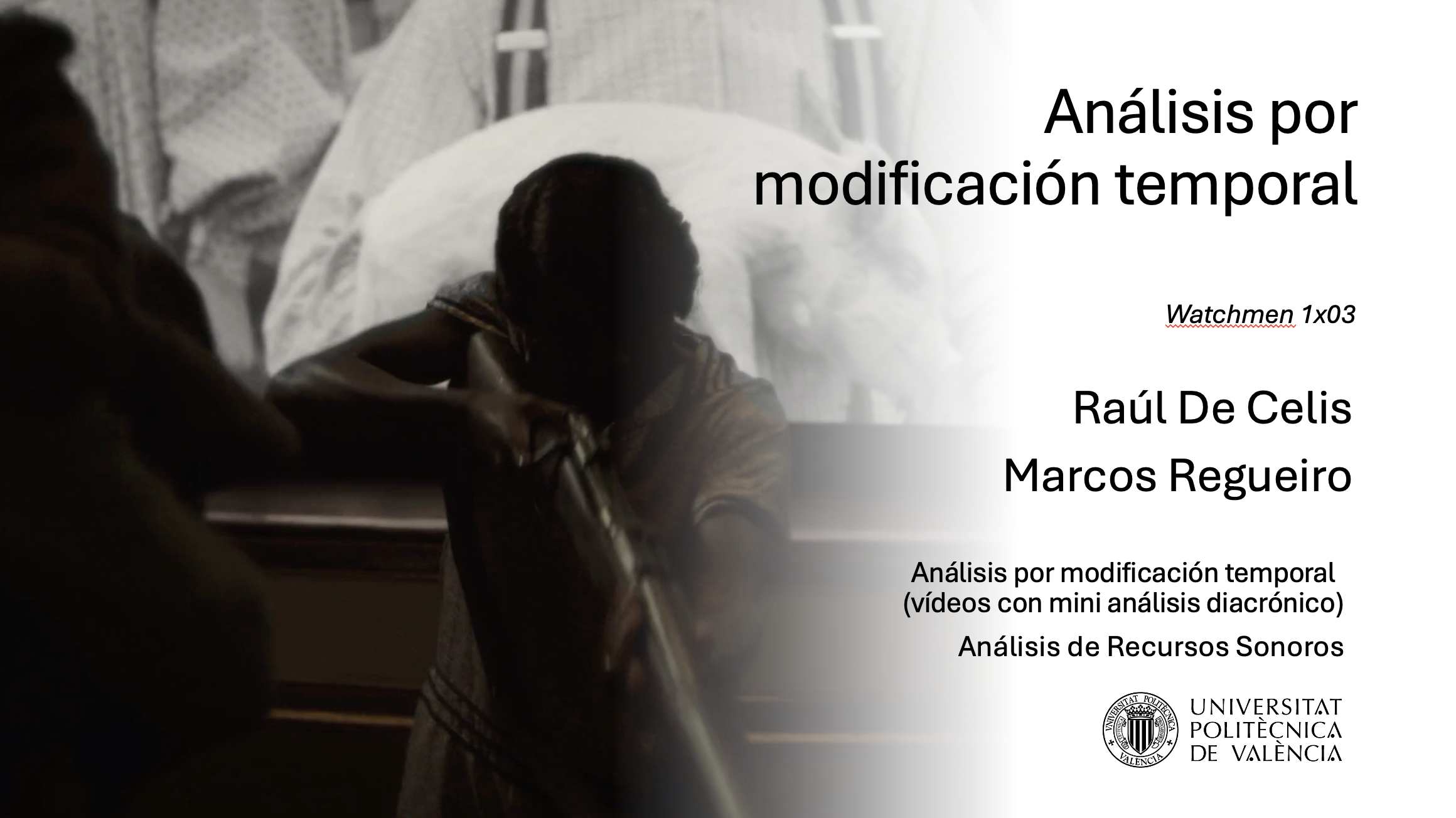 An�lisis por modificaci�n temporal