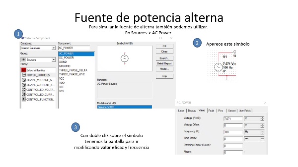 TEE Pr�ctica Simulaci�n Circuitos en AC con Multisim