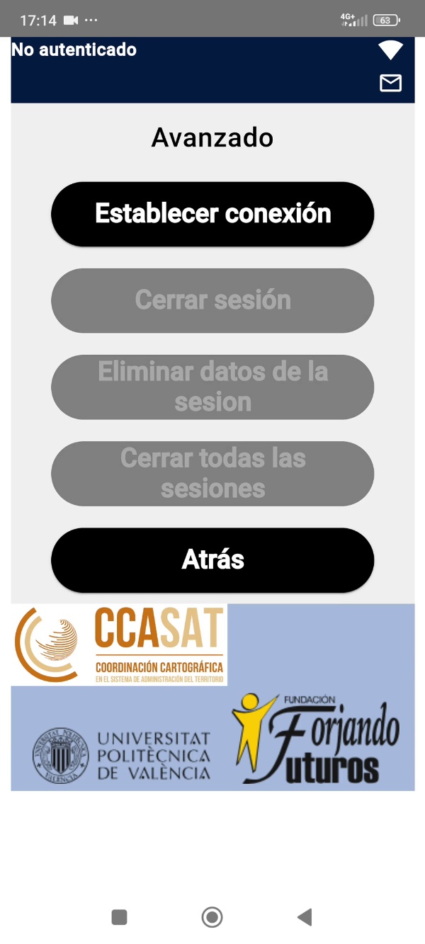 Metatierras Colombia App. Versin 2.9. Iniciar sesin con la App