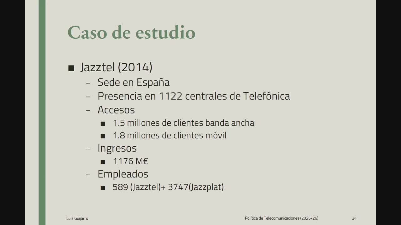 8. Jazztel: Presentaci�n