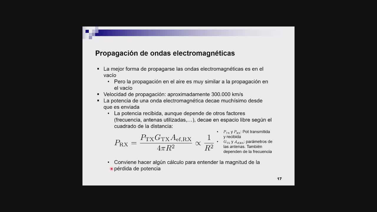 Propagaci�n de ondas electromagn�ticas